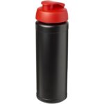 MP2688970 bidon deportivo con tapa flip de 750 ml con agarradera baseline negro plastico hdpe plasti 1