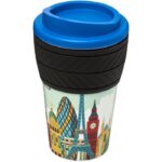 MP2689320 brite americano vaso termico de 350 ml azul plastico pp plastico de silicona 1