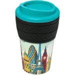 MP2689350 brite americano vaso termico de 350 ml azul plastico pp plastico de silicona 1