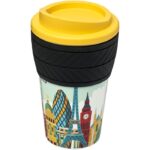 MP2689410 brite americano vaso termico de 350 ml amarillo plastico pp plastico de silicona 1