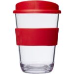 MP2689450 americano vaso de 300ml con agarradera rojo plastico san plastico pe plastico de silicona 2