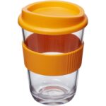 MP2689500 americano vaso de 300ml con agarradera naranja plastico san plastico pe plastico de silico 1