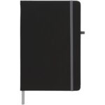 MP2690640 libreta mediana negro plastico de poliuretano 2