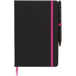 MP2690720 libreta mediana negro plastico de poliuretano 2