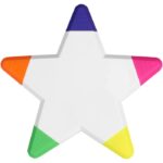 MP2691300 marcador fluorescente estrella blanco plastico pp 2