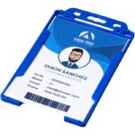 MP2693180 soporte plastico para tarjetas azul plastico pp 1