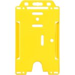 MP2693220 soporte plastico para tarjetas amarillo plastico pp 3