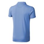 MP2731890 polo de manga corta elastico para hombre azul doble punto pique 5 elastano 95 algodon bci 6