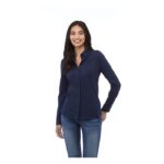 MP2742780 camisa de manga larga de punto pique para mujer azul doble punto pique 95 algodon 5 elasta 2