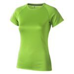 MP2751340 camiseta cool fit de manga corta para mujer verde malla con un acabado cool fit 100 polies 1