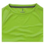 MP2751340 camiseta cool fit de manga corta para mujer verde malla con un acabado cool fit 100 polies 4