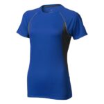 MP2753080 camiseta cool fit de manga corta para mujer azul malla con un acabado cool fit 100 poliest 1