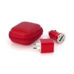 MP2818960 set cargadores usb rojo 6