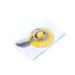 MP2835300 llavero moneda amarillo metal silicona 2