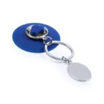 MP2835350 llavero moneda azul metal silicona 1