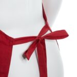 MP2840530 delantal rojo tc 35 algodon 65 poliester 5