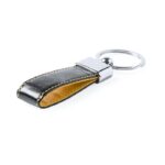 MP2873180 llavero amarillo metal polipiel 2