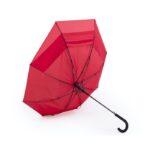 MP2894450 paraguas extensible rojo pongee 190t varillas fibra de vidrio 4