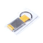 MP2907110 llavero amarillo metal poliester 2