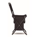 MP2964770 silla plegable de exterior negro poliester 5