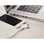 MP2965430 adaptador con cable 3 en 1 blanco pvc 2