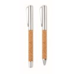 MP2965870 set boligrafo y roller corcho natural multimaterial 3