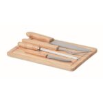MP2966100 set 4 accesorios barbacoa negro acero inoxidable 3