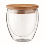 MP2966610 vaso cristal doble capa 250 ml transparente vidrio 1