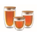 MP2966610 vaso cristal doble capa 250 ml transparente vidrio 7