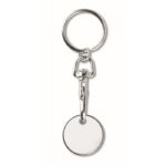 MP2967220 llavero moneda eur carro blanco zinc 1
