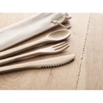 MP2967990 set de cubiertos de bambu beige bambu 2