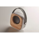 MP2968430 altavoz de bambu inalambrico blanco bambu 8