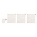 MP2970330 set de 3 bolsas en rpet blanco pet 2