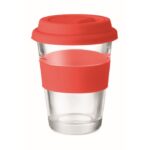 MP2970730 vaso de cristal de 350 ml rojo vidrio 1