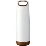 MP3021700 botella con aislamiento de cobre al vacio de 600 ml blanco acero inoxidable corcho 2