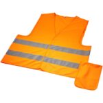 MP3024670 chaleco de seguridad con bolsa para uso profesional rfx naranja poliester 1