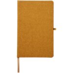 MP3026810 libreta a5 de retales de piel marron claro piel cuero 5