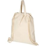 MP3028920 mochila de cuerdas de algodon reciclado de 210 gm 6l natural algodon reciclado 210 gm2 pol 3