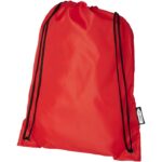 MP3028960 mochila de cuerdas de rpet 5l rojo 190t poliester reciclado 1