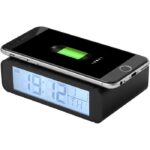 MP3031130 reloj con base de carga inalambrica de 5 w negro plastico abs 4