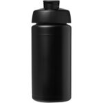 MP3032430 bidon deportivo con tapa flip de 500 ml con asa baseline negro plastico hdpe plastico pp 2