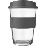 MP3032450 americano vaso de 300ml con agarradera gris plastico san plastico pe plastico de silicona 2