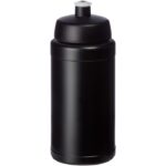 MP3035080 bidon deportivo con tapa de 500 ml baseline negro plastico hdpe plastico pp 1