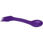MP3035920 cuchara tenedor y cuchillo 3 en 1 purpura plastico hips 1