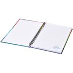 MP3037250 cuaderno a4 wire o y tapa dura blanco papel 80 gm2 nylon 4
