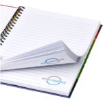 MP3037250 cuaderno a4 wire o y tapa dura blanco papel 80 gm2 nylon 5