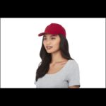 MP3048800 gorra de 5 paneles rosa sarga de algodon 100 algodon 175 gm2 5