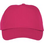 MP3048920 gorra infantil de 5 paneles rosa sarga de algodon 100 algodon 175 gm2 2