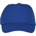 MP3048950 gorra infantil de 5 paneles azul sarga de algodon 100 algodon 175 gm2 2