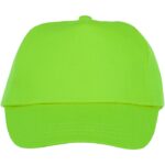 MP3048960 gorra infantil de 5 paneles verde sarga de algodon 100 algodon 175 gm2 2